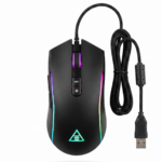 EKSA EM110 USB RGB Gaming Mouse – 8000 DPI, 7 Programmable Buttons