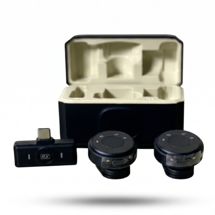 Professional 5G Wireless Microphone System with Advanced Noise Reduction & Plug-and-Play Connectivity